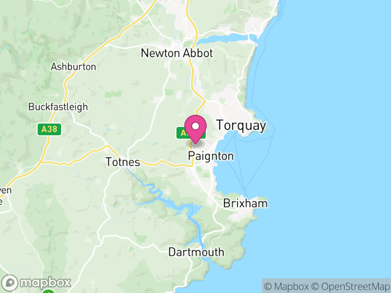 Map of Torbay, England