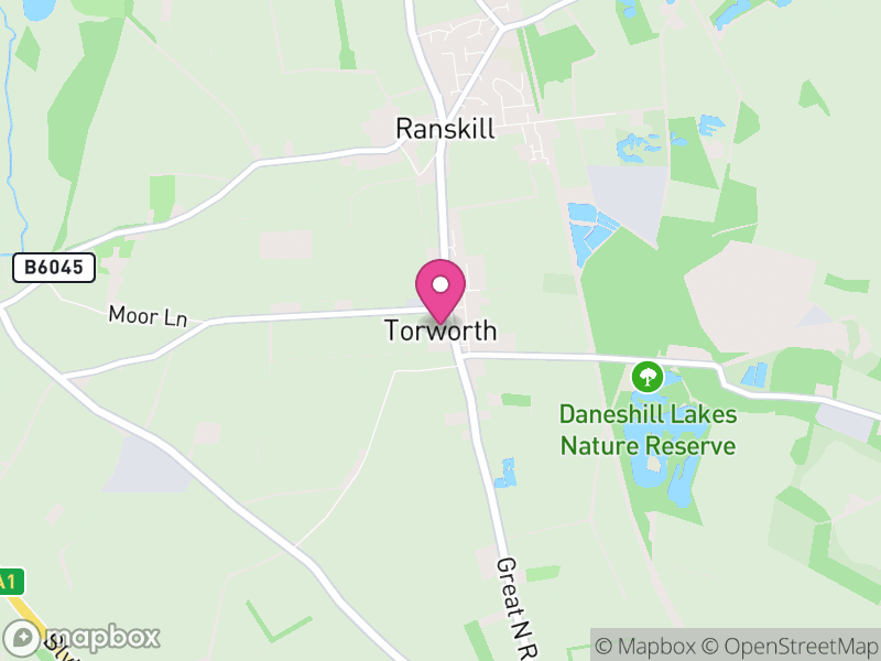 Map of Torworth, Bassetlaw