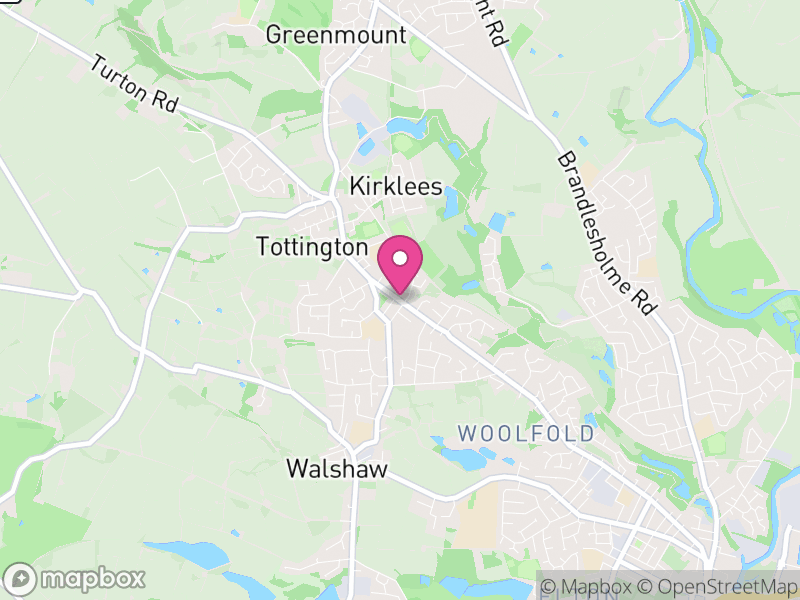 Map of Tottington, Breckland