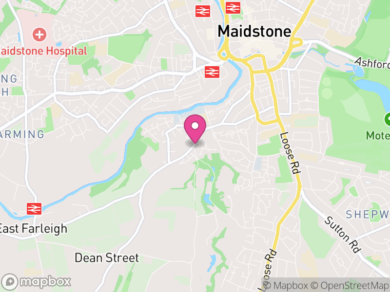 Map of Tovil, Maidstone