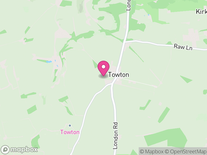 Map of Towton, North Yorkshire
