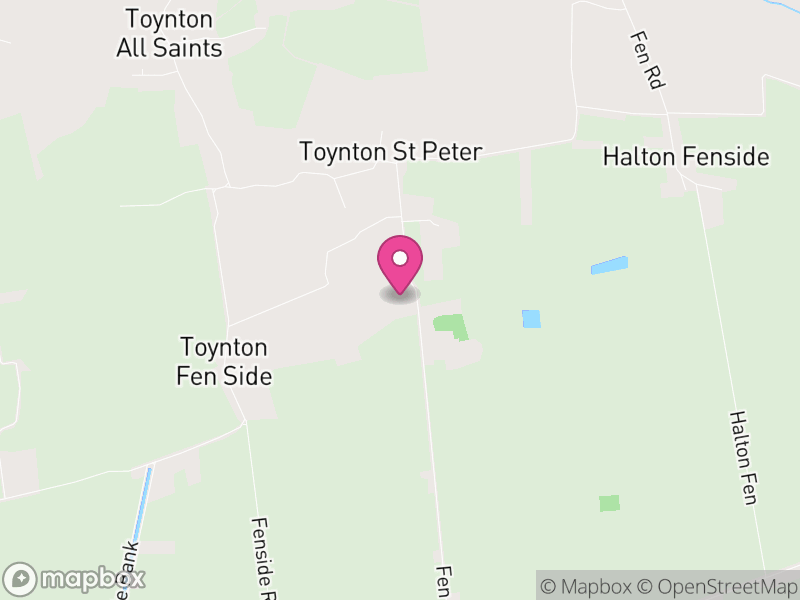Map of Toynton St Peter, East Lindsey