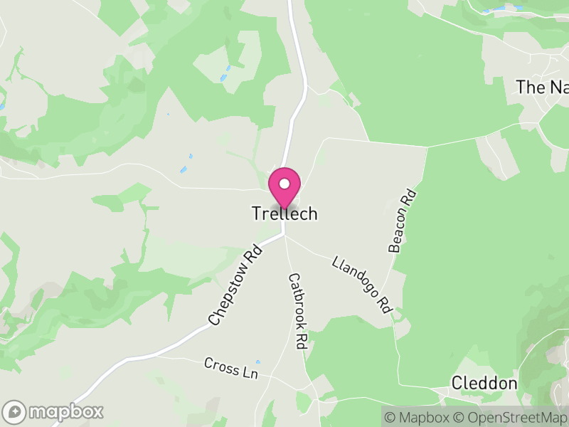 Map of Trellech United, Monmouthshire