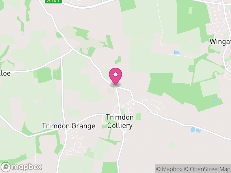 Map of Trimdon Foundry, County Durham