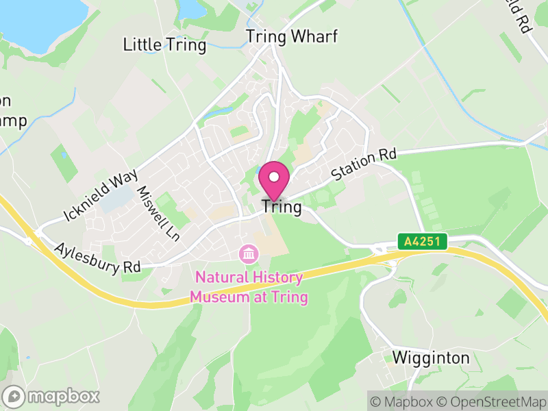 Map of Tring, Dacorum