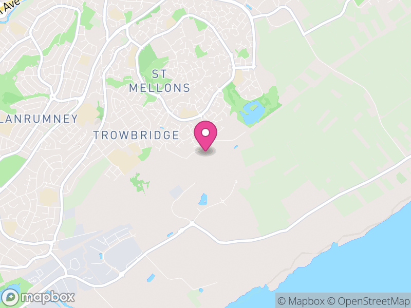 Map of Trowbridge, Cardiff