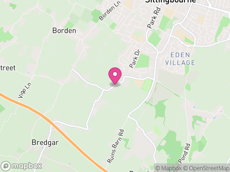 Map of Tunstall, Swale