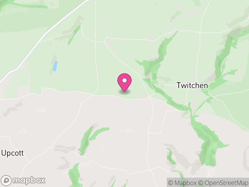 Map of Twitchen, North Devon