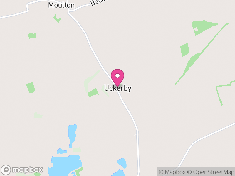 Map of Uckerby, North Yorkshire