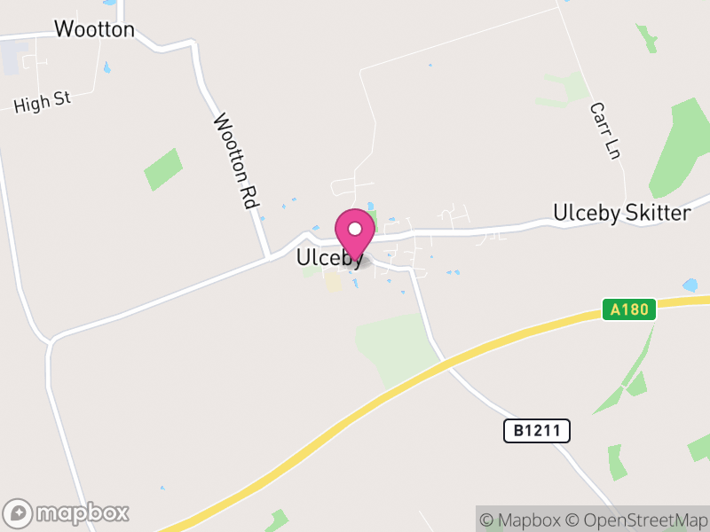Map of Ulceby, North Lincolnshire
