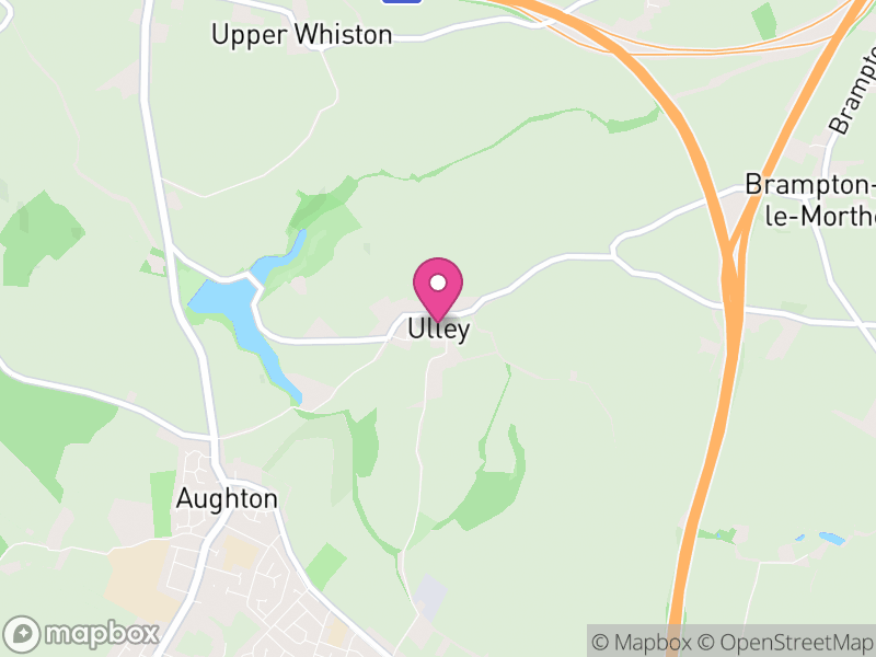 Map of Ulley, Rotherham