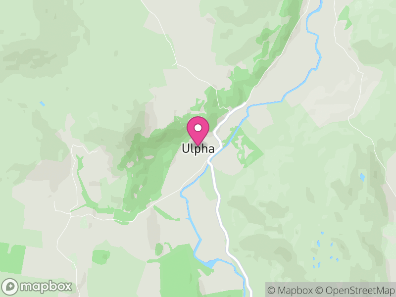 Map of Ulpha, Cumberland
