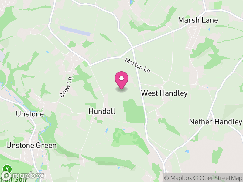 Map of Unstone, North East Derbyshire