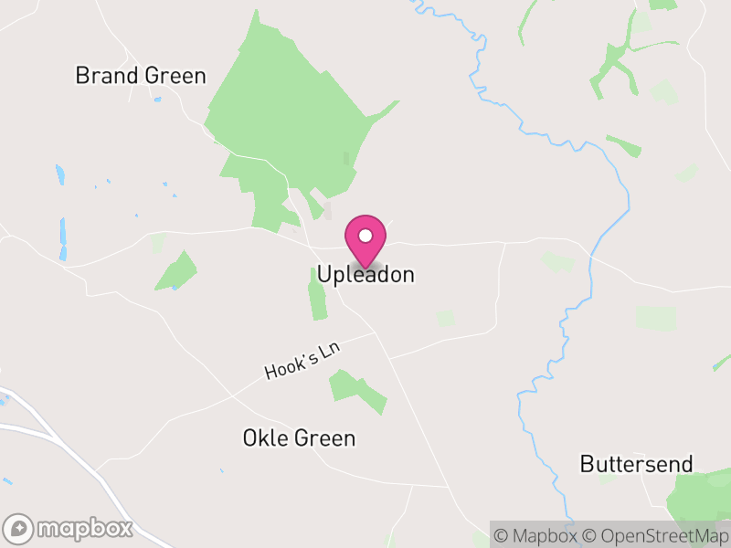 Map of Upleadon, Forest of Dean