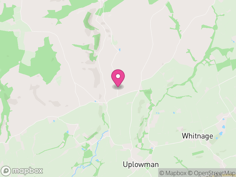 Map of Uplowman, Mid Devon