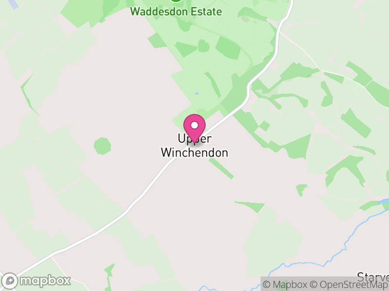 Map of Upper Winchendon, Buckinghamshire