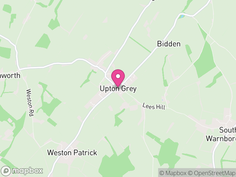 Map of Upton Grey, Basingstoke and Deane
