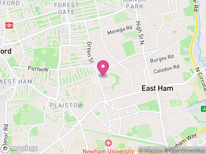 Map of Upton, West Northamptonshire