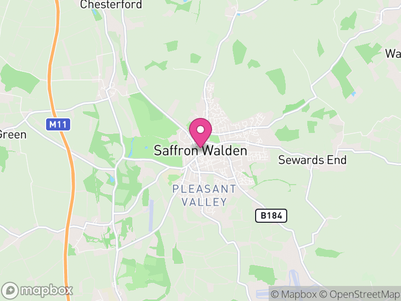 Map of Uttlesford, Essex