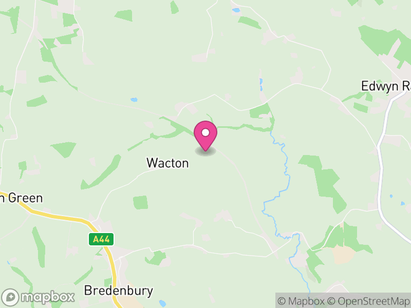 Map of Wacton, Herefordshire
