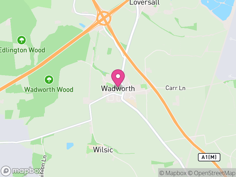 Map of Wadworth, Doncaster