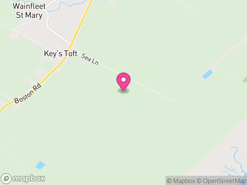 Map of Wainfleet St Mary, East Lindsey