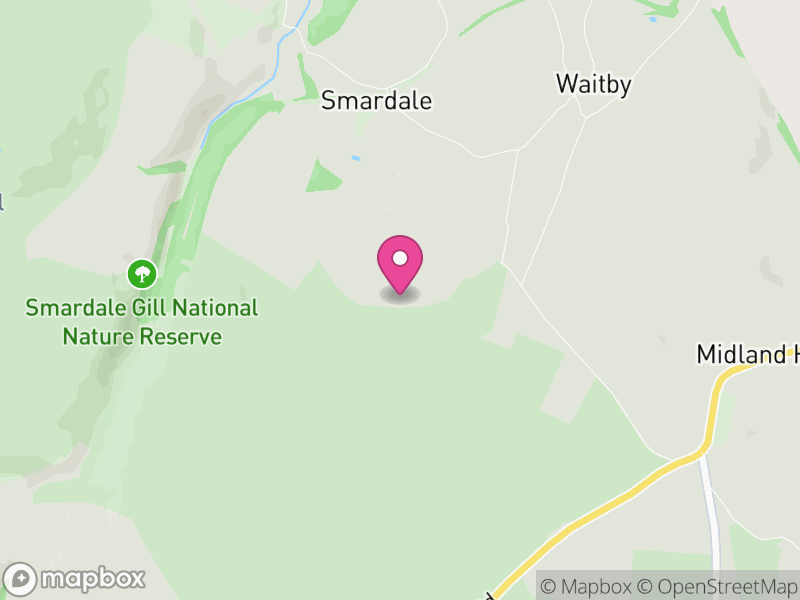 Map of Waitby, Westmorland and Furness