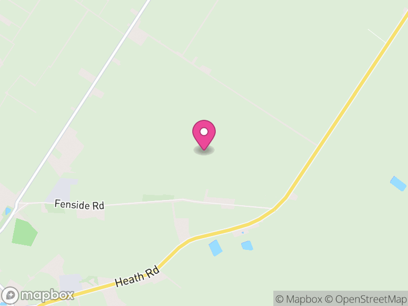 Map of Warboys, Huntingdonshire