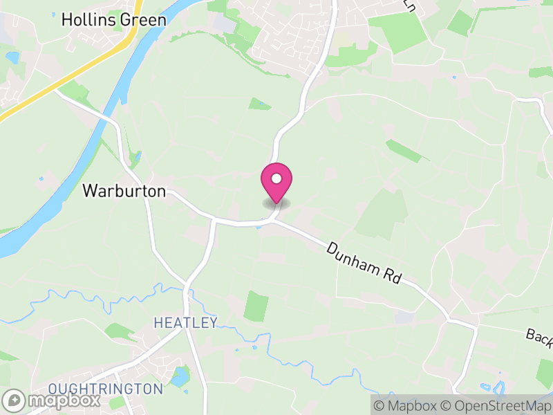 Map of Warburton, Trafford