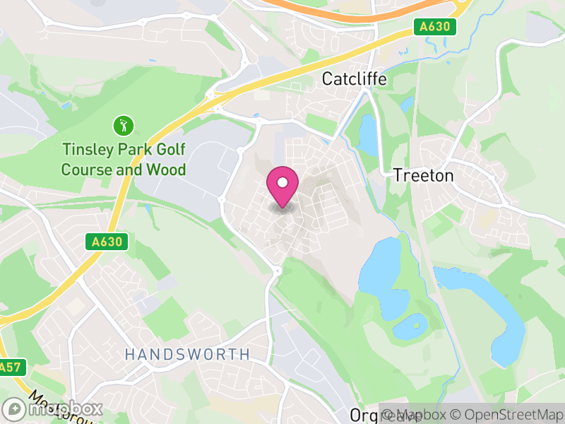 Map of Waverley, Rotherham