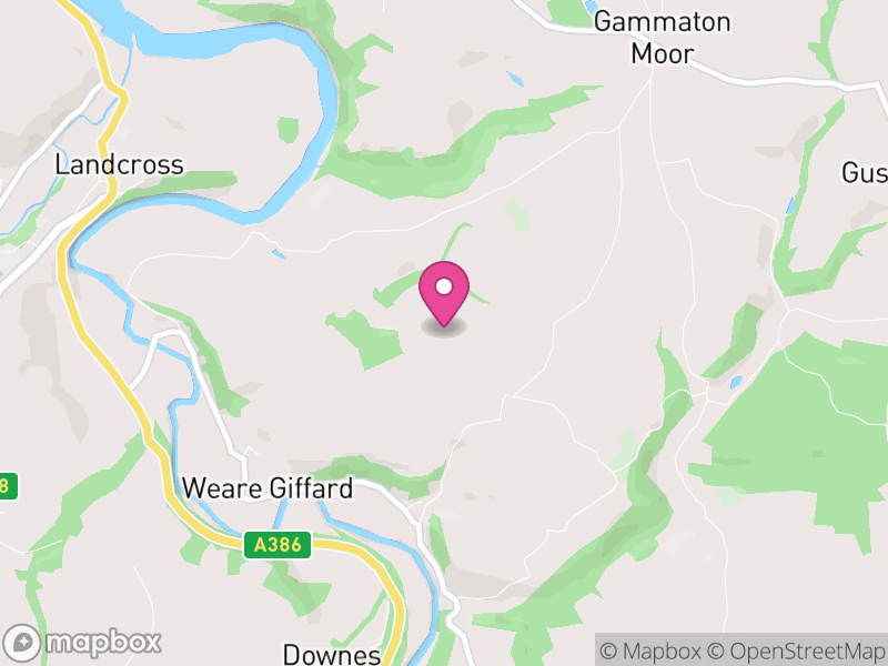 Map of Weare Giffard, Torridge