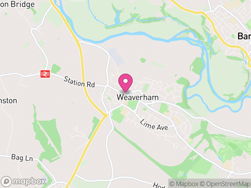 Map of Weaverham, Cheshire West and Chester