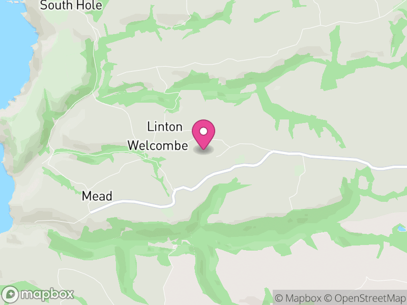 Map of Welcombe, Torridge