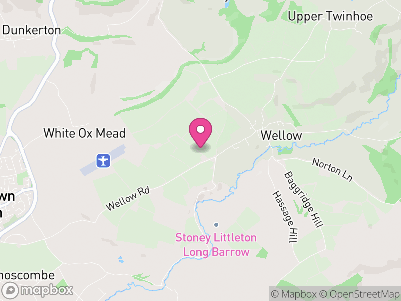 Map of Wellow, Bath and North East Somerset