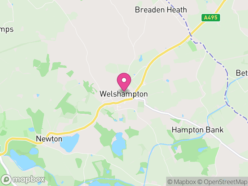 Map of Welshampton and Lyneal, England