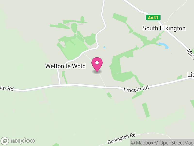 Map of Welton le Wold, East Lindsey
