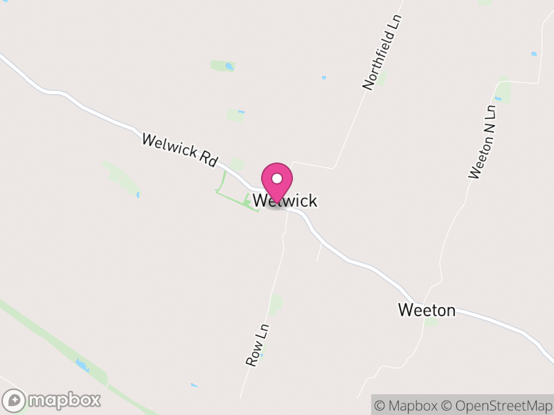 Map of Welwick, East Riding of Yorkshire