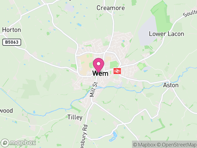 Map of Wem