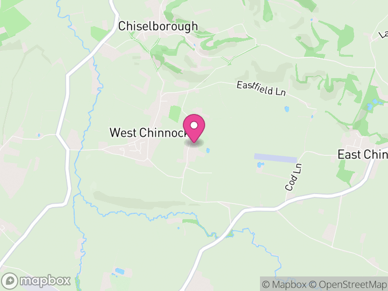 Map of West and Middle Chinnock, Somerset