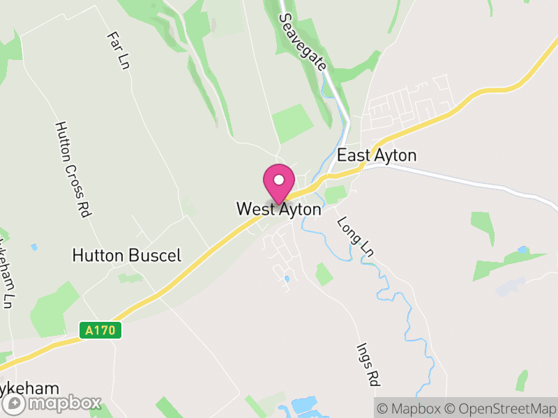 Map of West Ayton, North Yorkshire