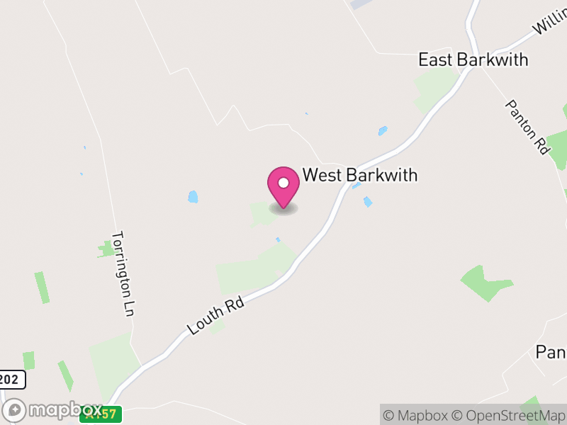 Map of West Barkwith, East Lindsey