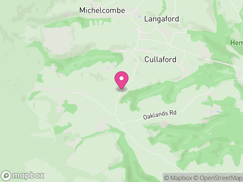 Map of West Buckfastleigh, South Hams