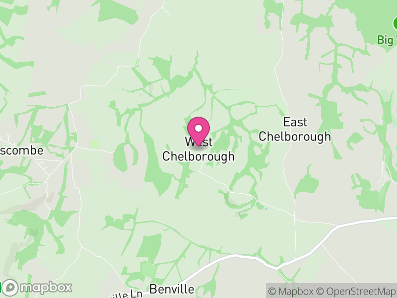 Map of West Chelborough, Dorset