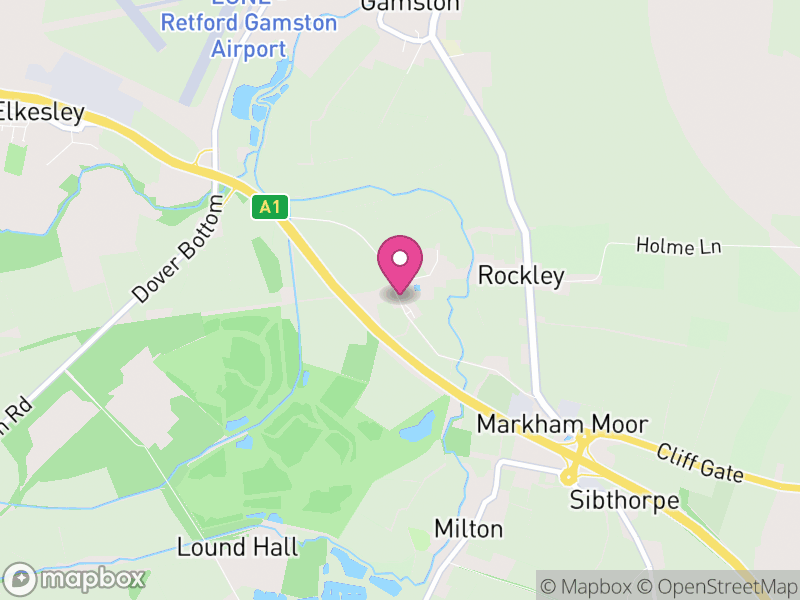 Map of West Drayton, Bassetlaw