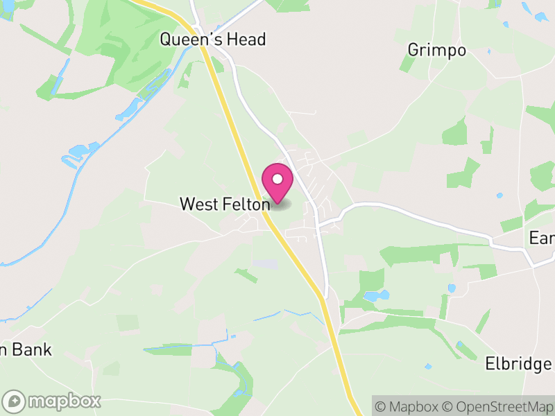Map of West Felton, England