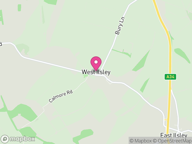 Map of West Ilsley, West Berkshire