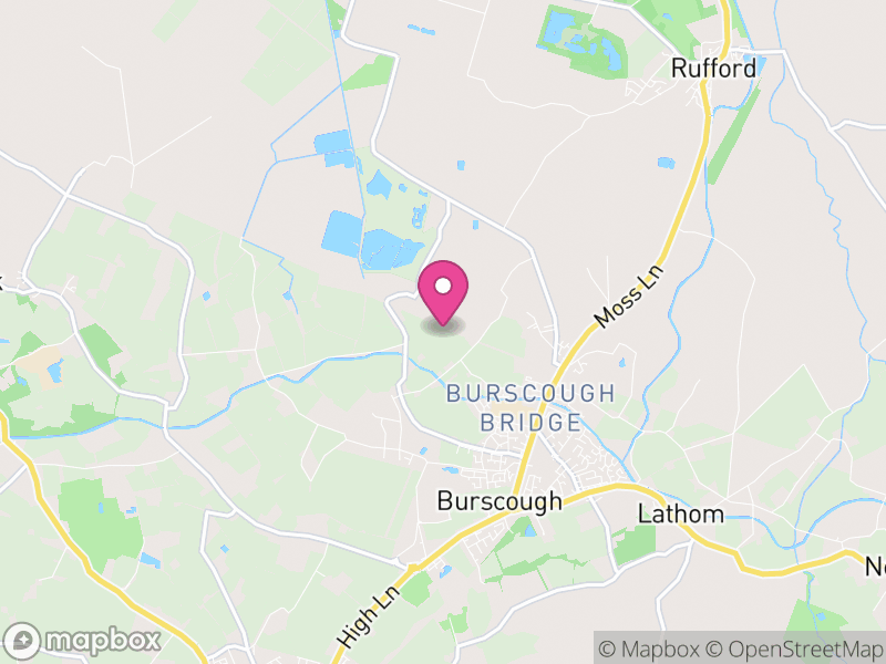 Map of West Lancashire, Lancashire