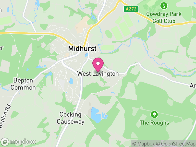 Map of West Lavington, Chichester