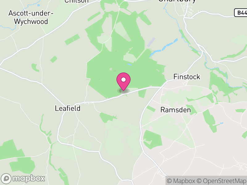 Map of West Oxfordshire, Oxfordshire