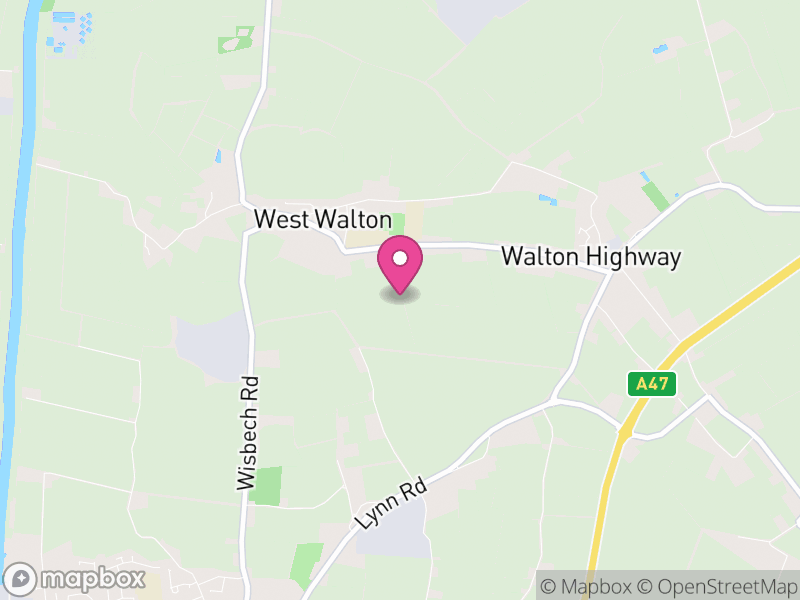 Map of West Walton, King's Lynn and West Norfolk